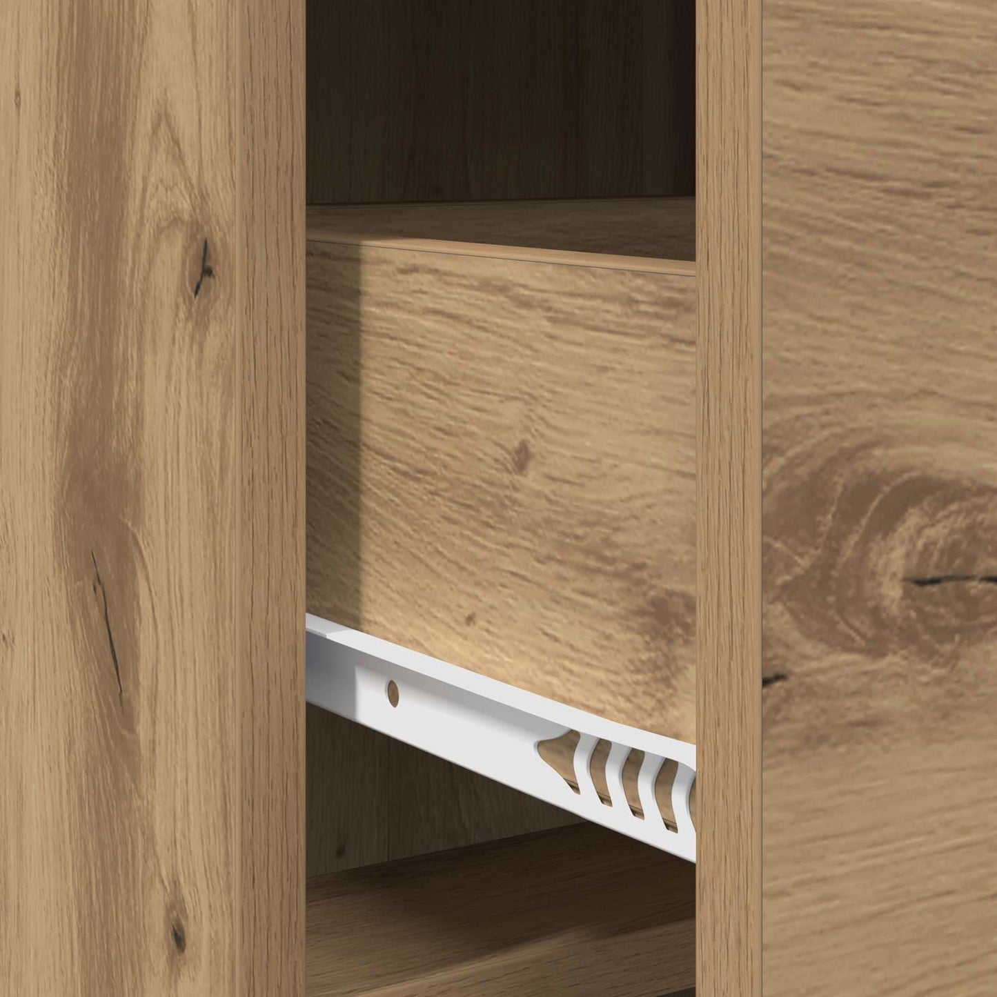 Sideboard Artisan-eg 75 x 33 x 80 cm Konstrueret træ