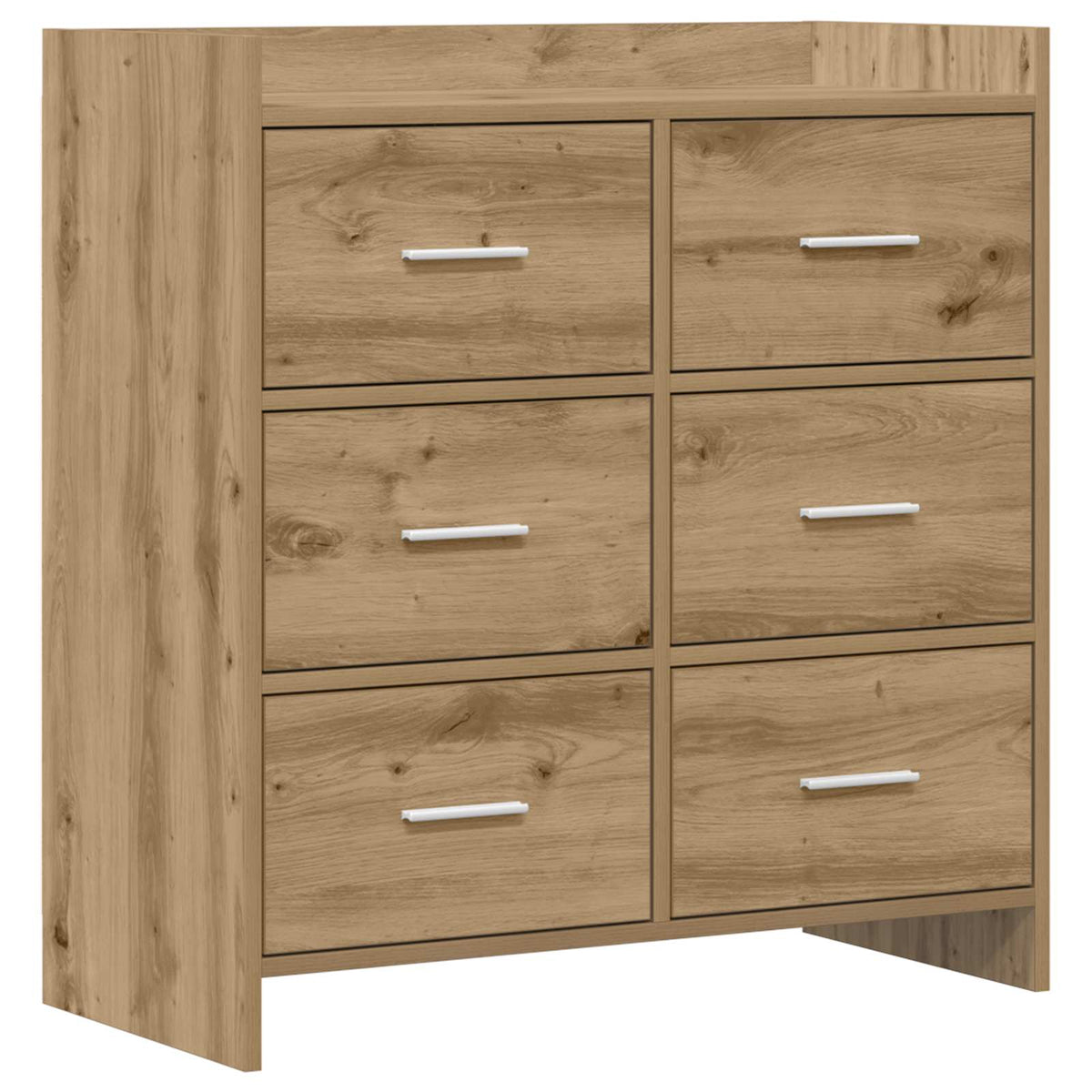 Sideboard Artisan-eg 75 x 33 x 80 cm Konstrueret træ