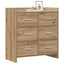 Sideboard Artisan-eg 75 x 33 x 80 cm Konstrueret træ