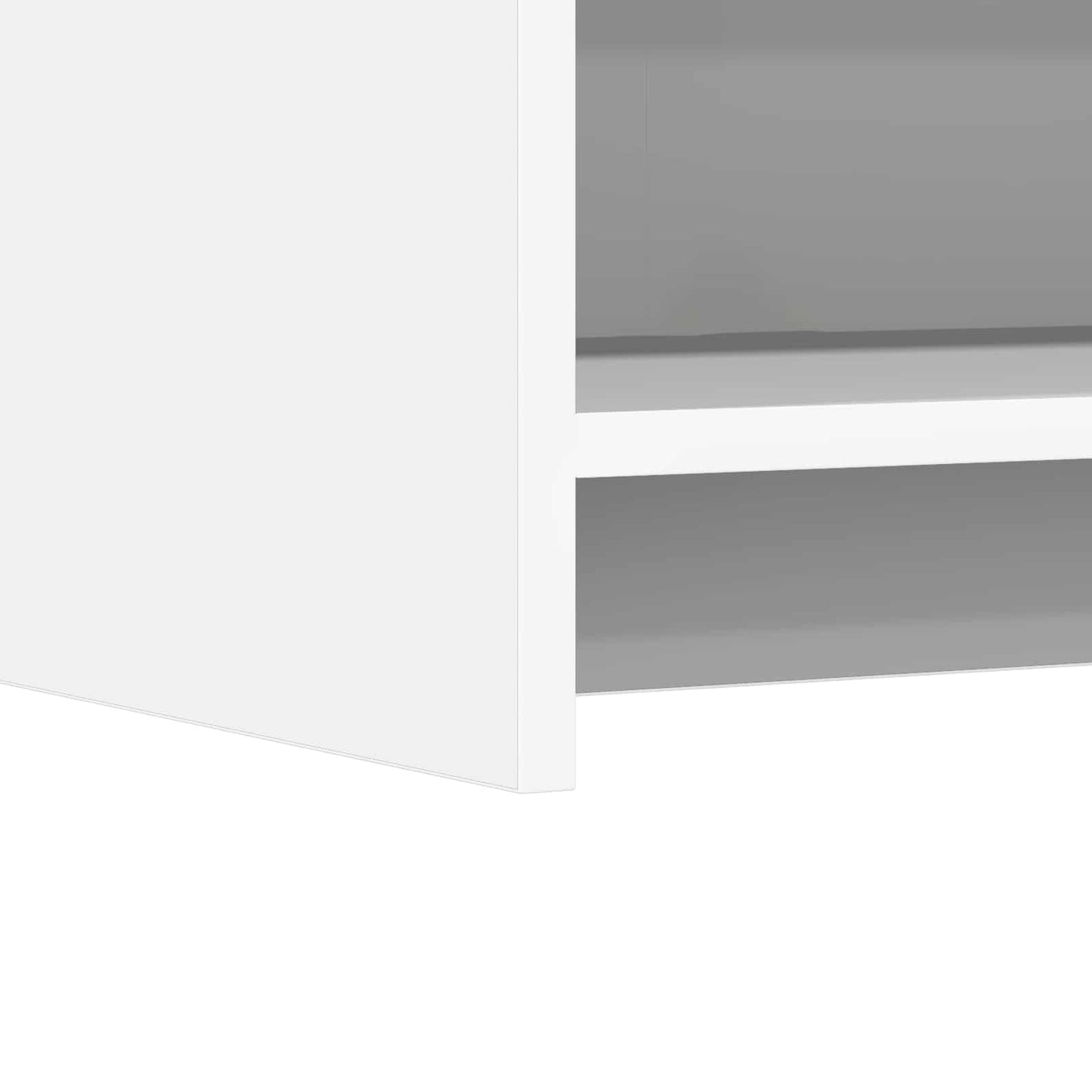 Sideboard Hvid 75 x 36 x 80 cm Konstrueret træ