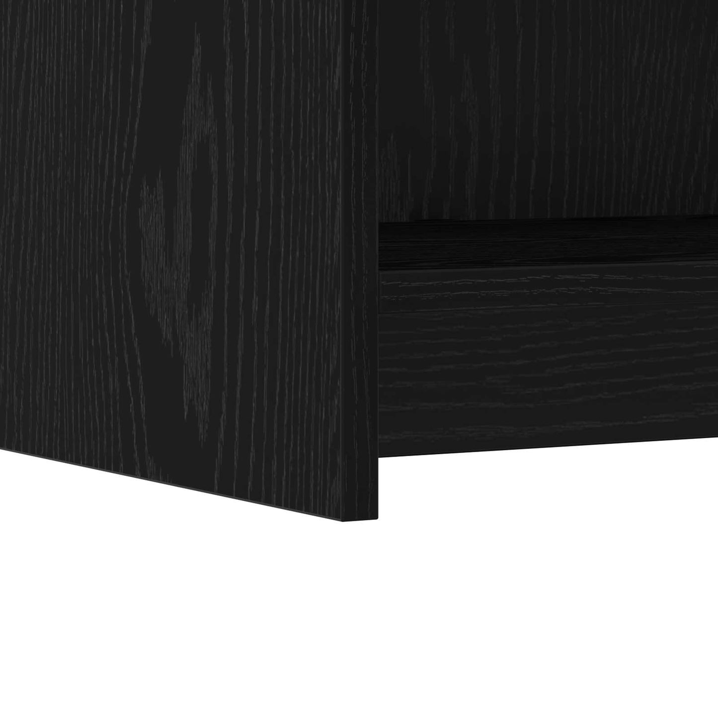 Sideboard Sort eg 75 x 36 x 80 cm Konstrueret træ