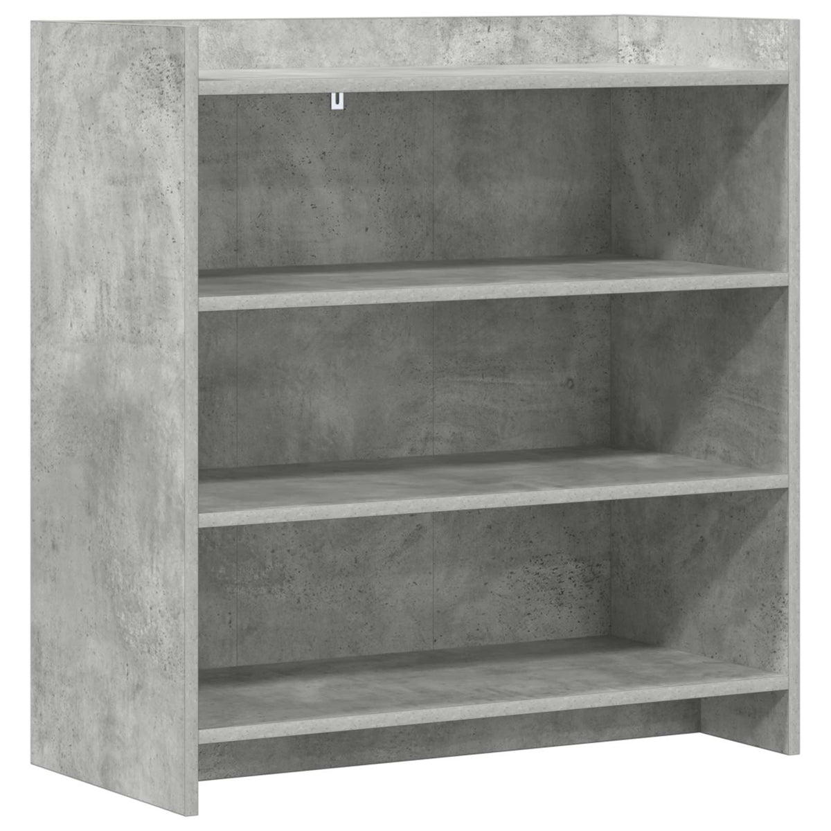 Sideboard Betongrå 75 x 36 x 80 cm Konstrueret træ
