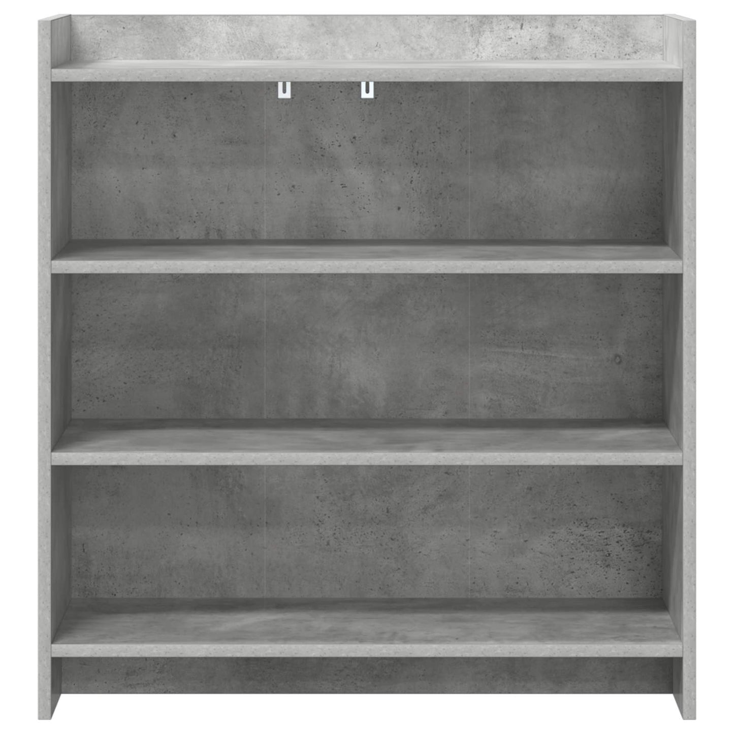 Sideboard Betongrå 75 x 36 x 80 cm Konstrueret træ