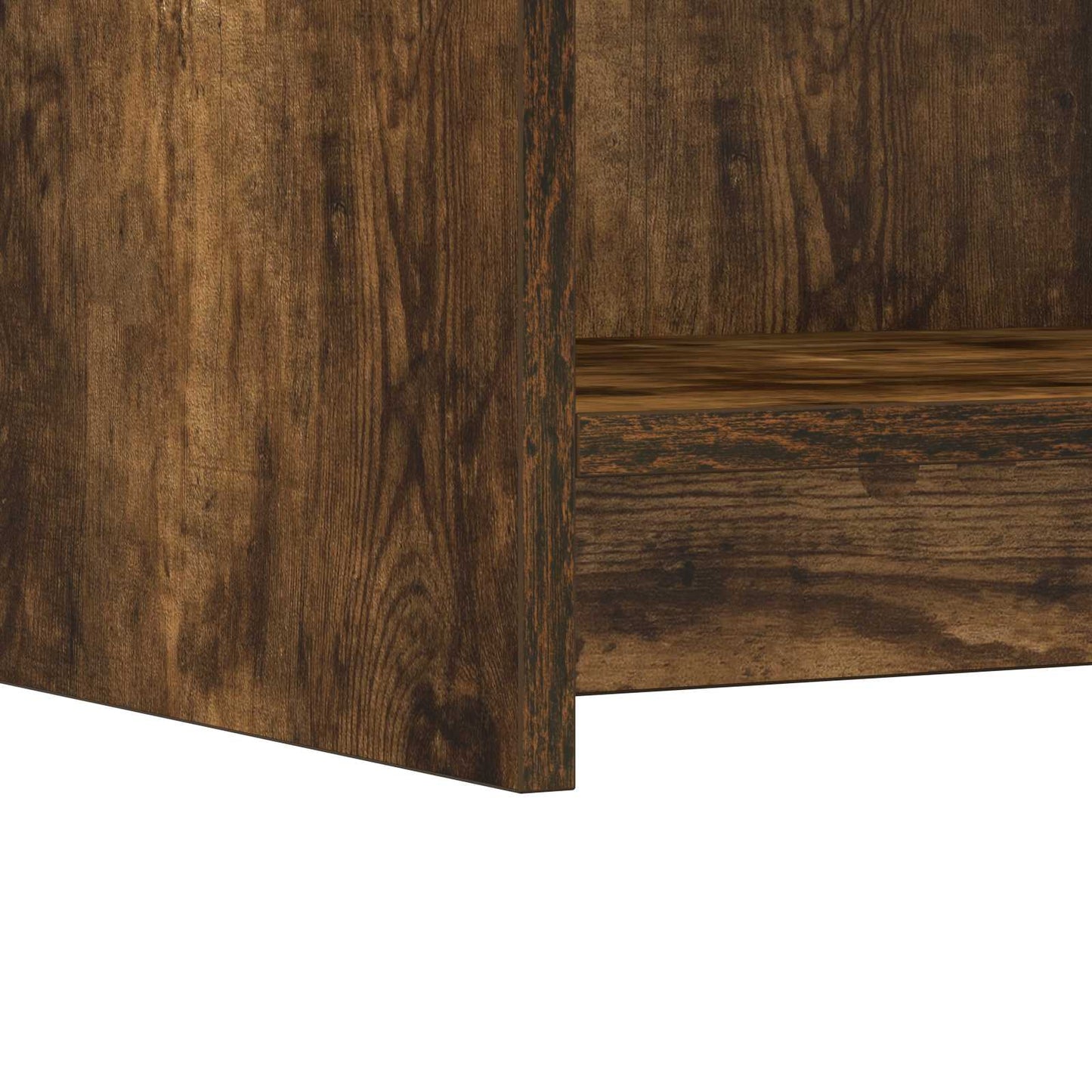 Sideboard Røget eg 75 x 36 x 80 cm Konstrueret træ