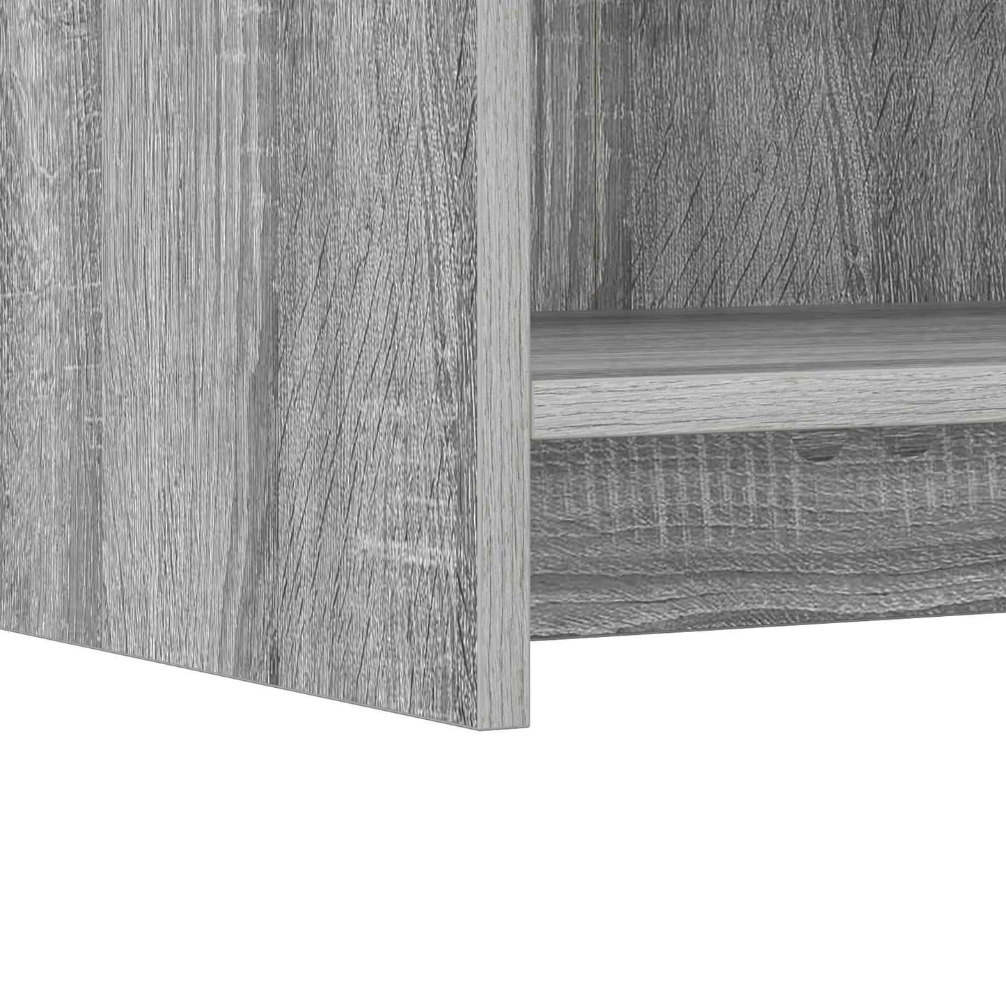 Sideboard Grå Sonoma 75 x 36 x 80 cm Konstrueret træ