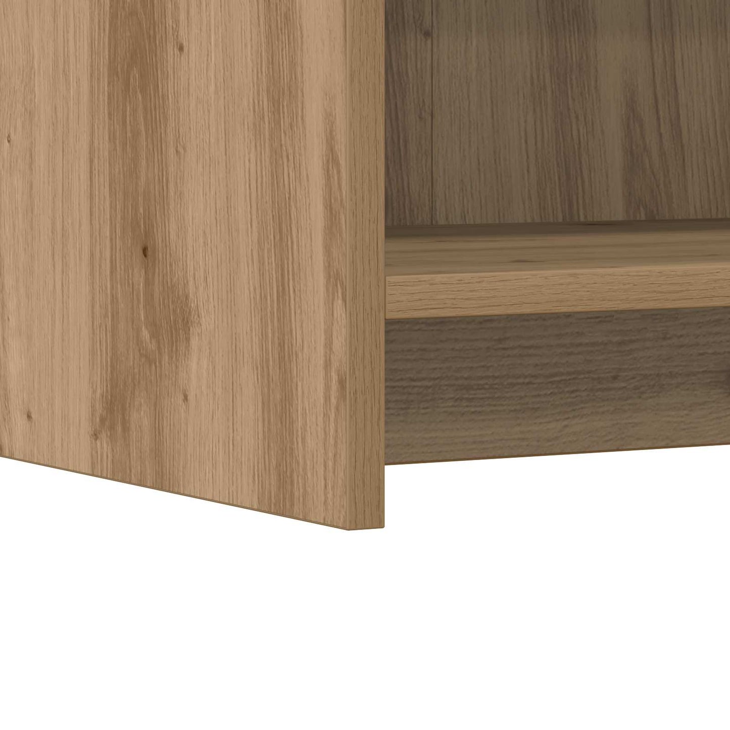 Sideboard Artisan-eg 75 x 36 x 80 cm Konstrueret træ