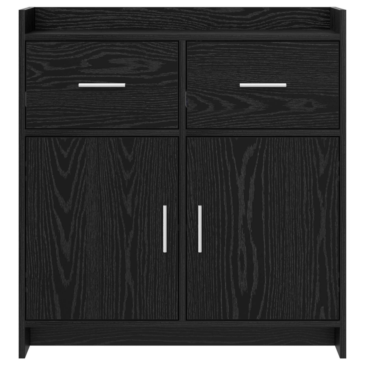 Sideboard Sort eg 75 x 36 x 80 cm Konstrueret træ