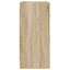 Sideboard Sonoma-eg 75 x 36 x 80 cm Konstrueret træ