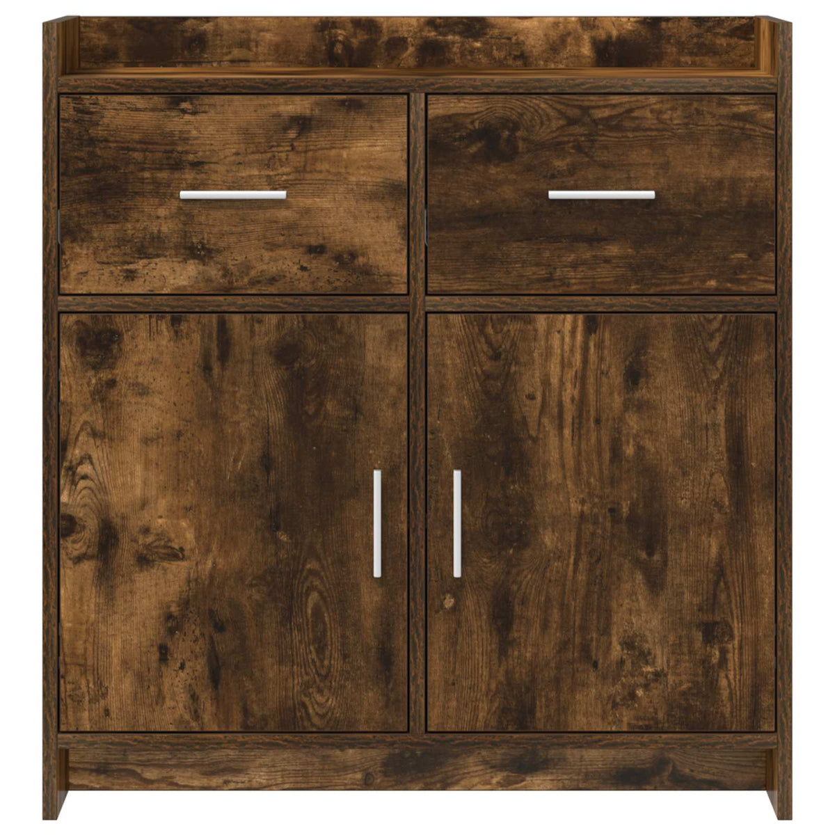 Sideboard Røget eg 75 x 36 x 80 cm Konstrueret træ