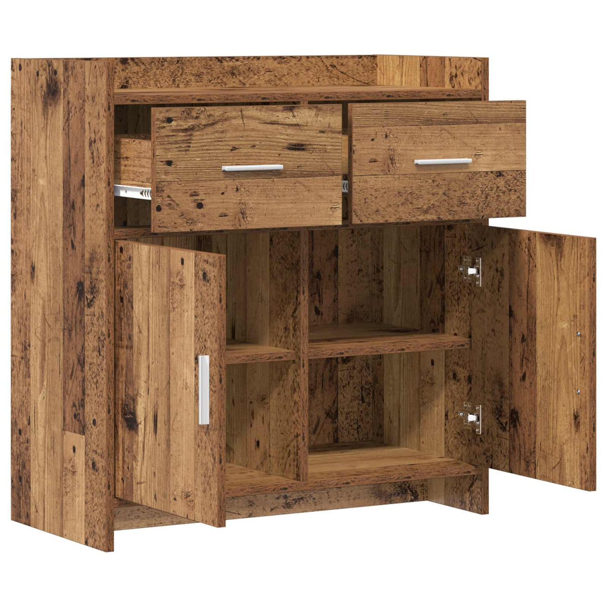 Sideboard Gammelt træ 75 x 36 x 80 cm Konstrueret træ