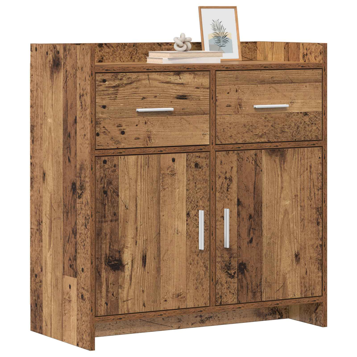 Sideboard Gammelt træ 75 x 36 x 80 cm Konstrueret træ
