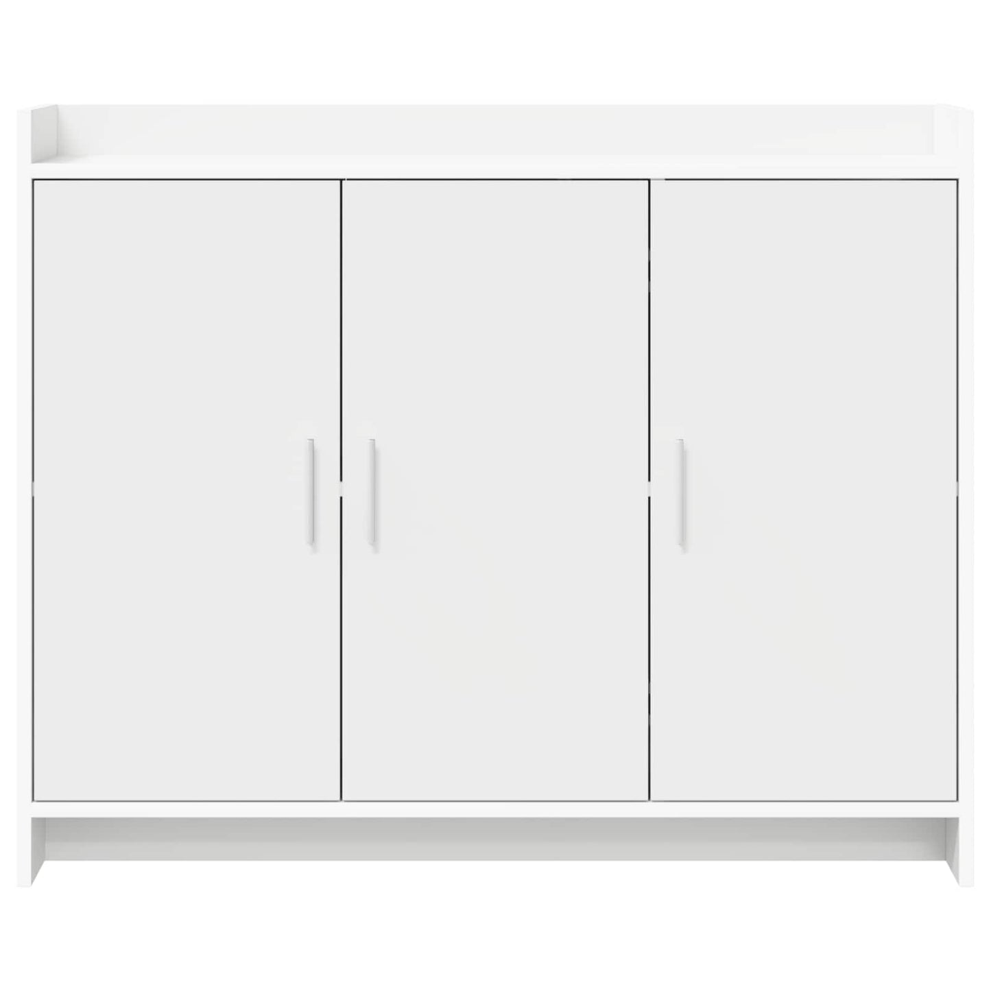 Sideboard Hvid 98,5 x 33 x 80 cm Konstrueret træ