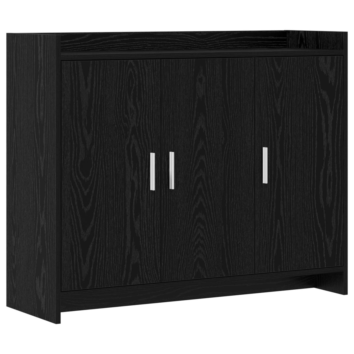 Sideboard Sort eg 98,5 x 33 x 80 cm Konstrueret træ