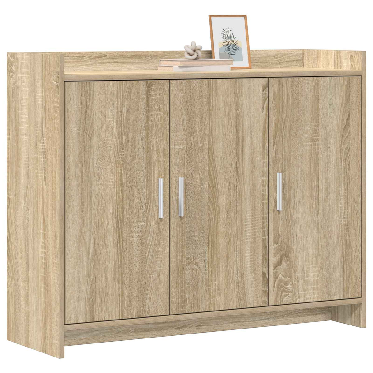 Sideboard Sonoma-eg 98,5 x 33 x 80 cm Konstrueret træ
