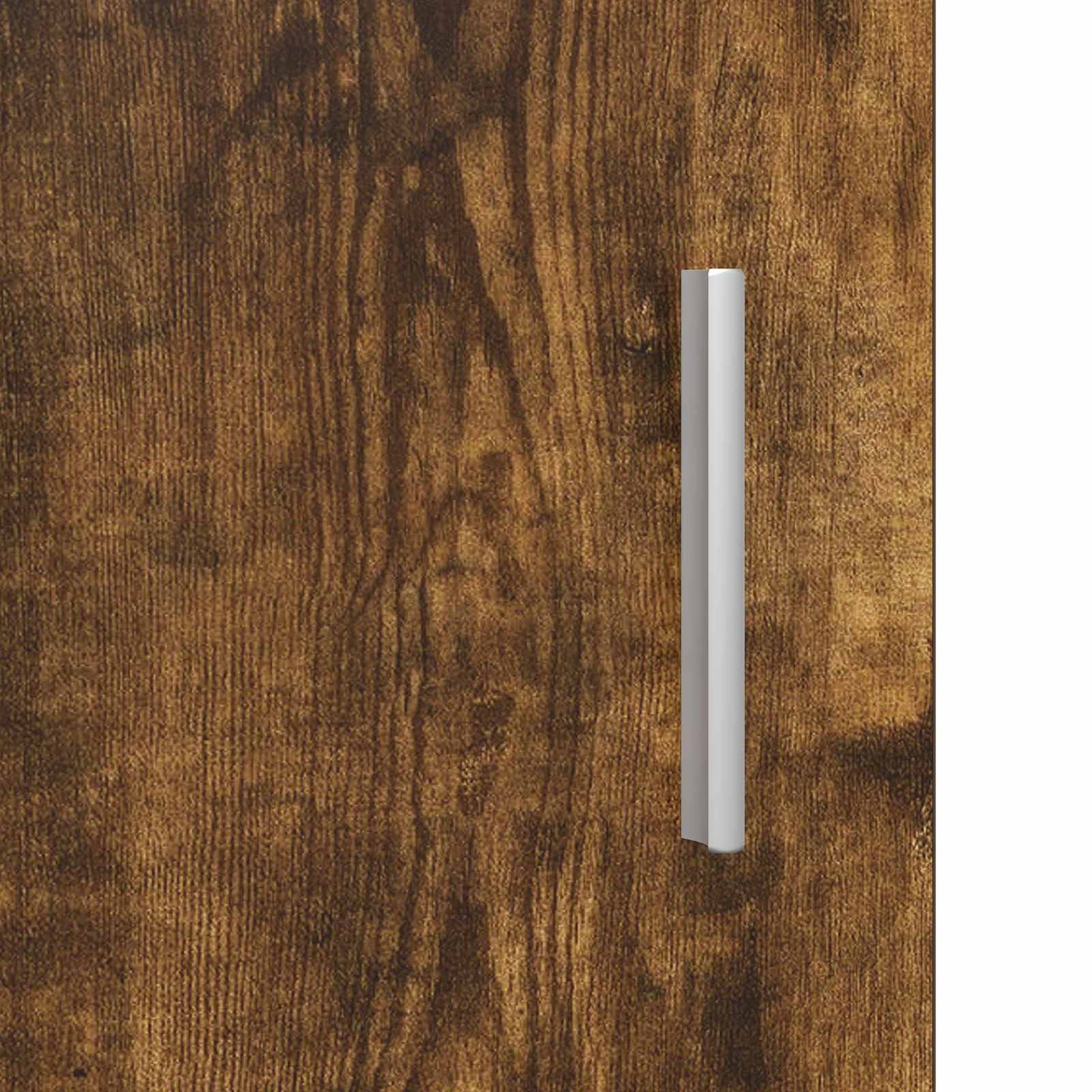 Sideboard Røget eg 98,5 x 33 x 80 cm Konstrueret træ