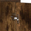 Sideboard Røget eg 98,5 x 33 x 80 cm Konstrueret træ