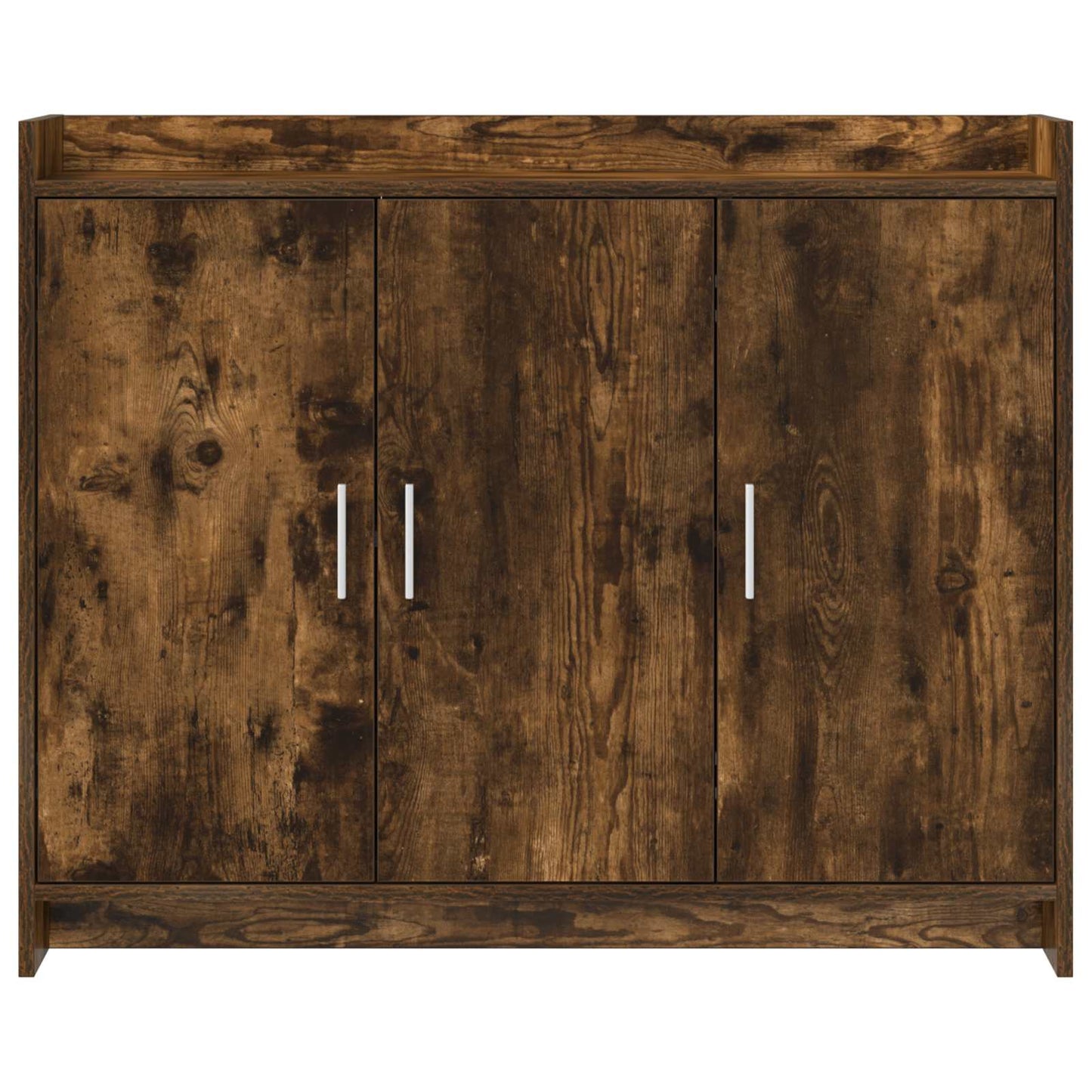 Sideboard Røget eg 98,5 x 33 x 80 cm Konstrueret træ