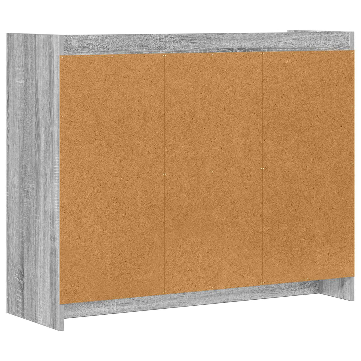 Sideboard Grå Sonoma 98,5 x 33 x 80 cm Konstrueret træ