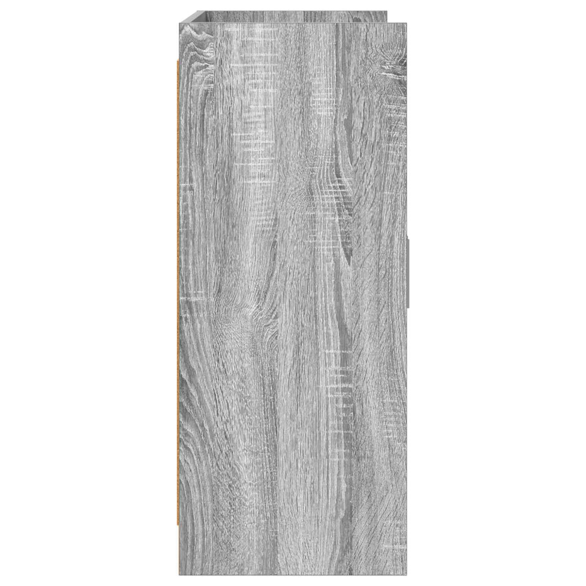 Sideboard Grå Sonoma 98,5 x 33 x 80 cm Konstrueret træ