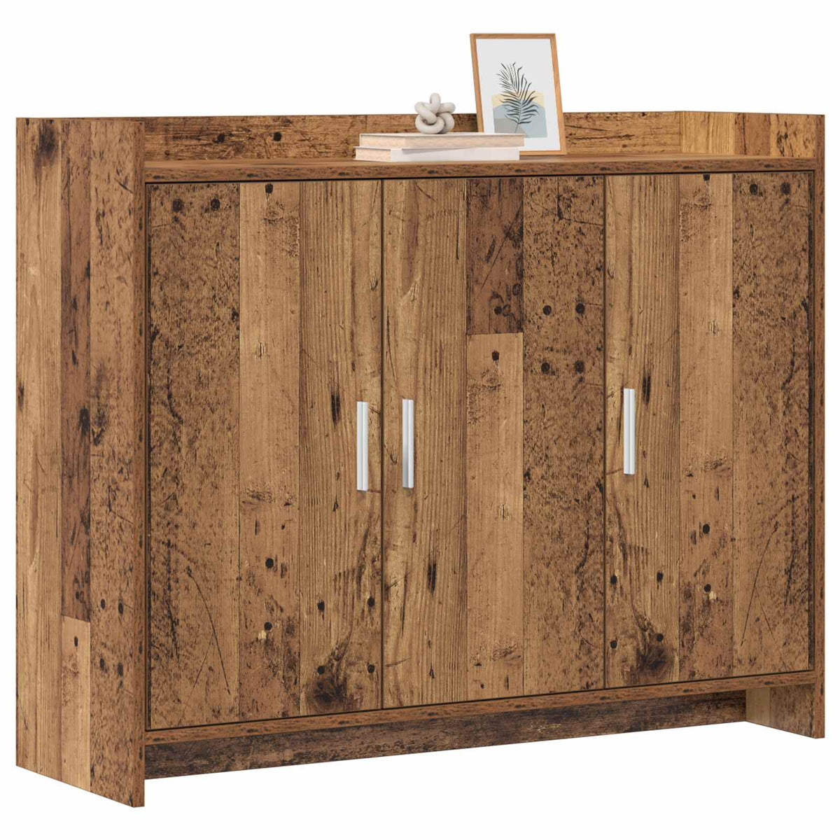 Sideboard Gammelt træ 98,5 x 33 x 80 cm Konstrueret træ