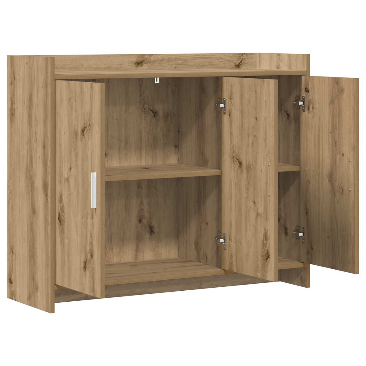 Sideboard Artisan-eg 98,5 x 33 x 80 cm Konstrueret træ