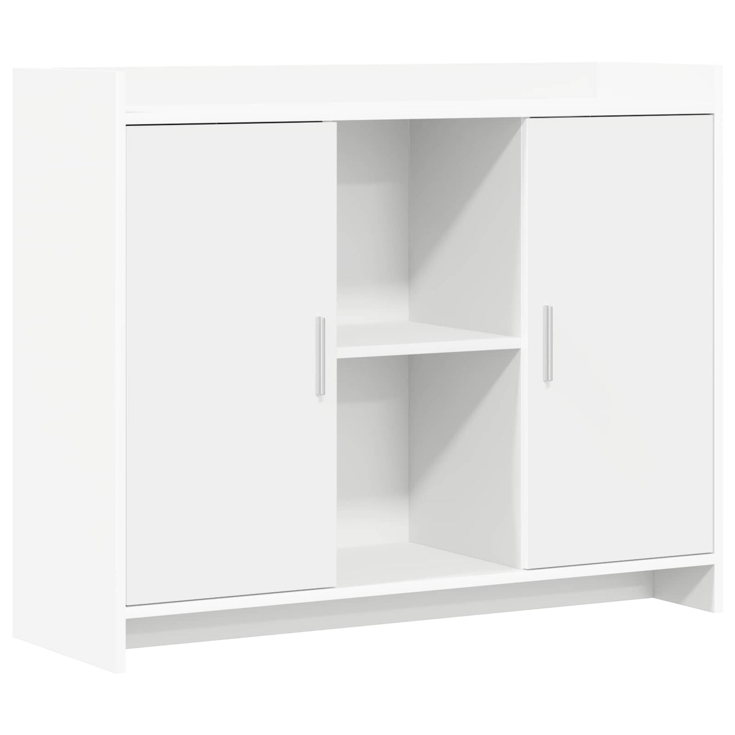 Sideboard Hvid 98,5 x 33 x 80 cm Konstrueret træ