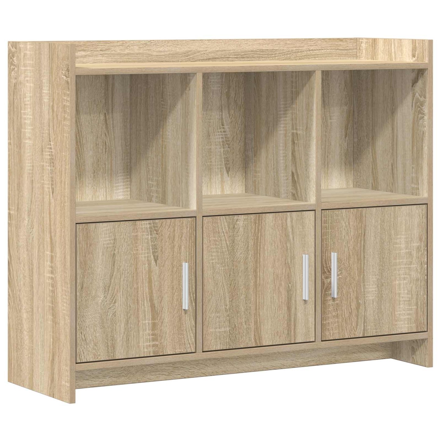 Sideboard Sonoma-eg 98,5 x 33 x 80 cm Konstrueret træ