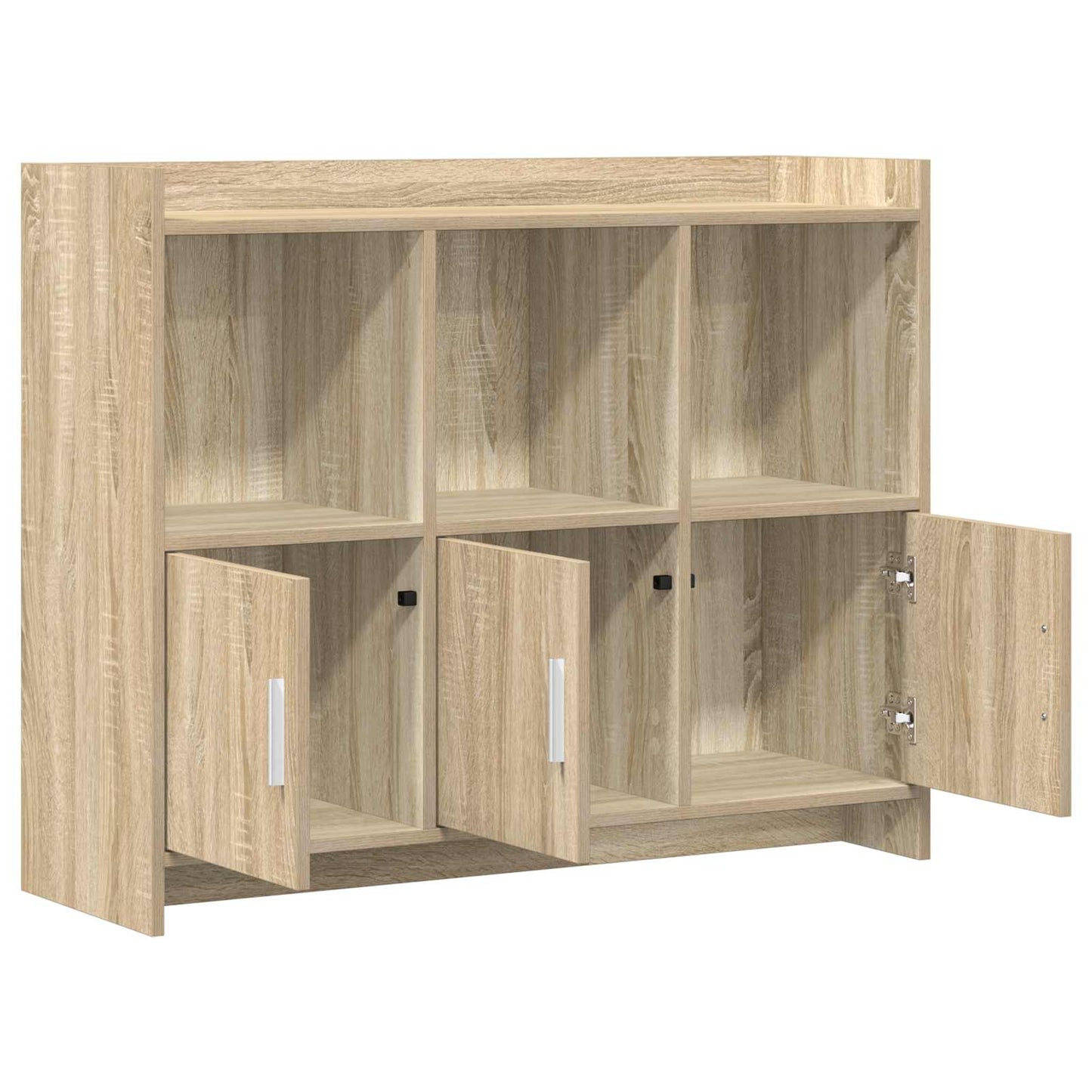 Sideboard Sonoma-eg 98,5 x 33 x 80 cm Konstrueret træ