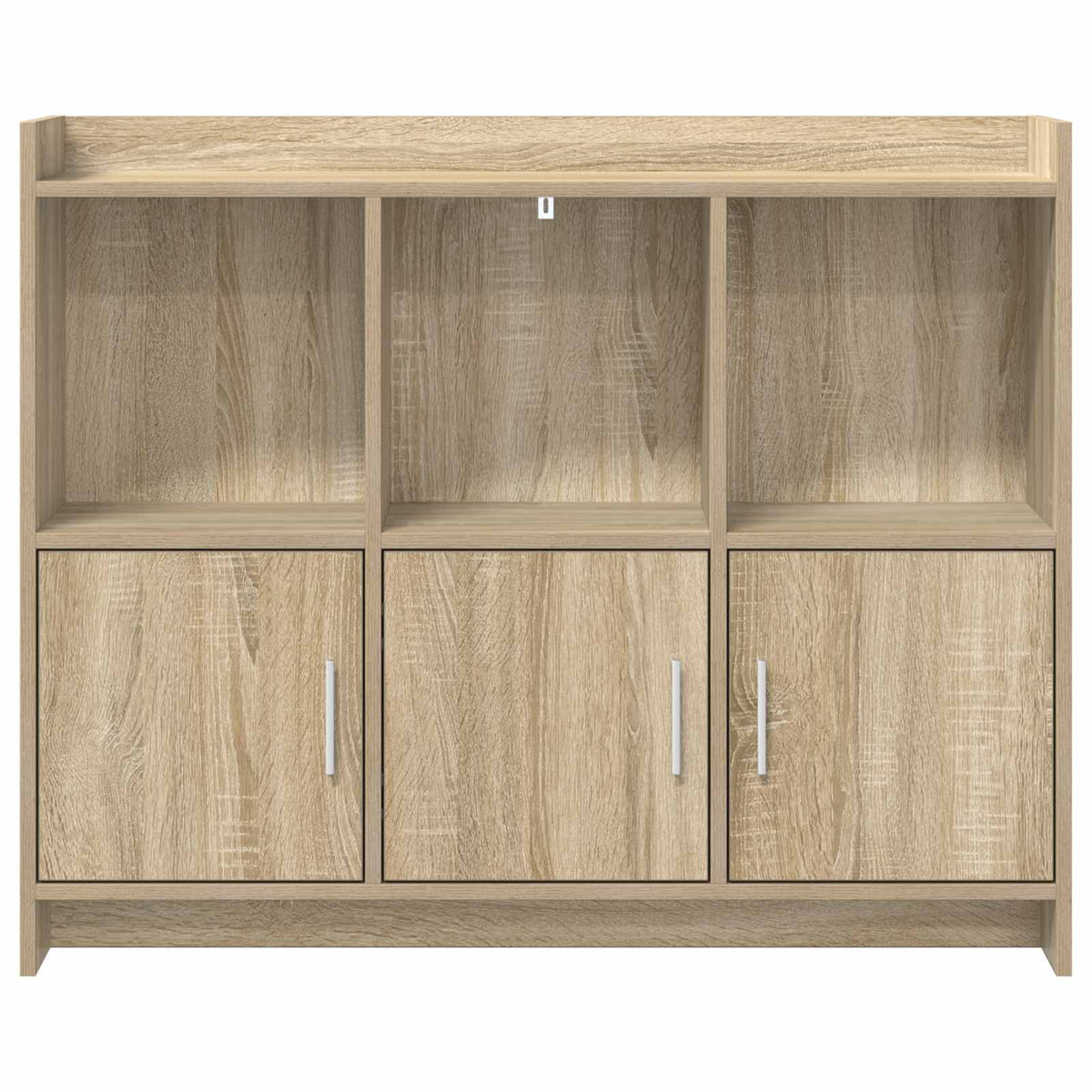 Sideboard Sonoma-eg 98,5 x 33 x 80 cm Konstrueret træ