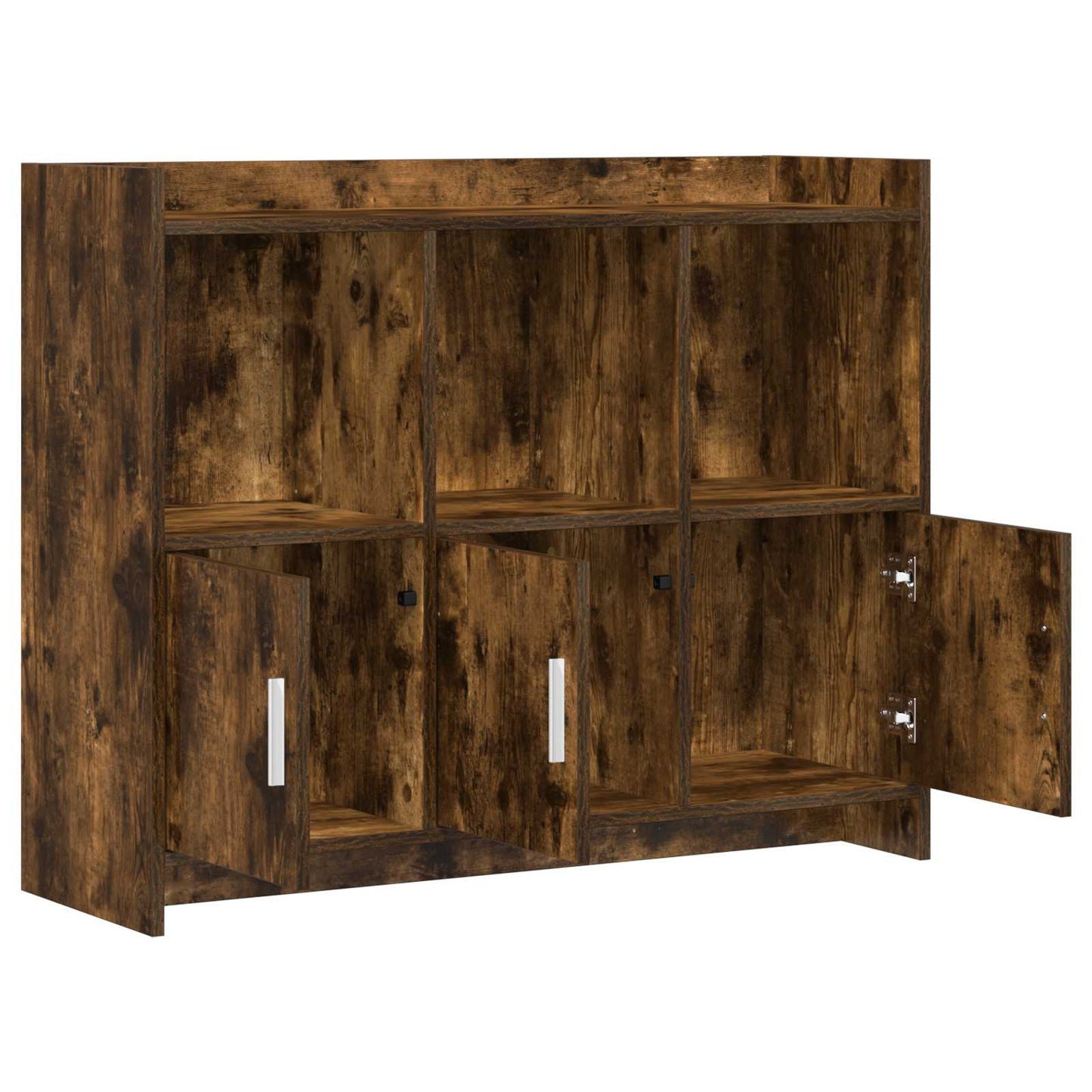 Sideboard Røget eg 98,5 x 33 x 80 cm Konstrueret træ