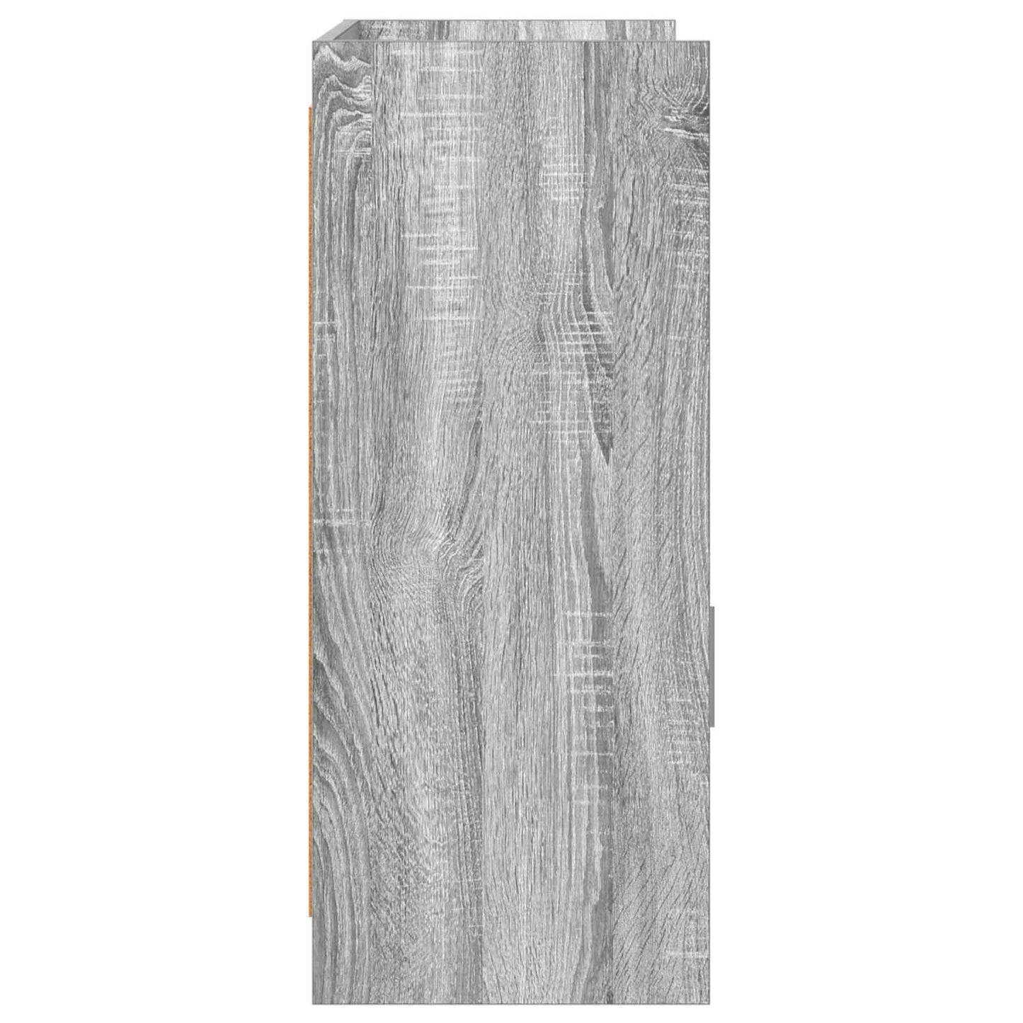 Sideboard Grå Sonoma 98,5 x 33 x 80 cm Konstrueret træ