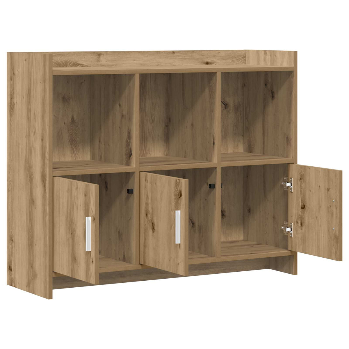 Sideboard Artisan-eg 98,5 x 33 x 80 cm Konstrueret træ