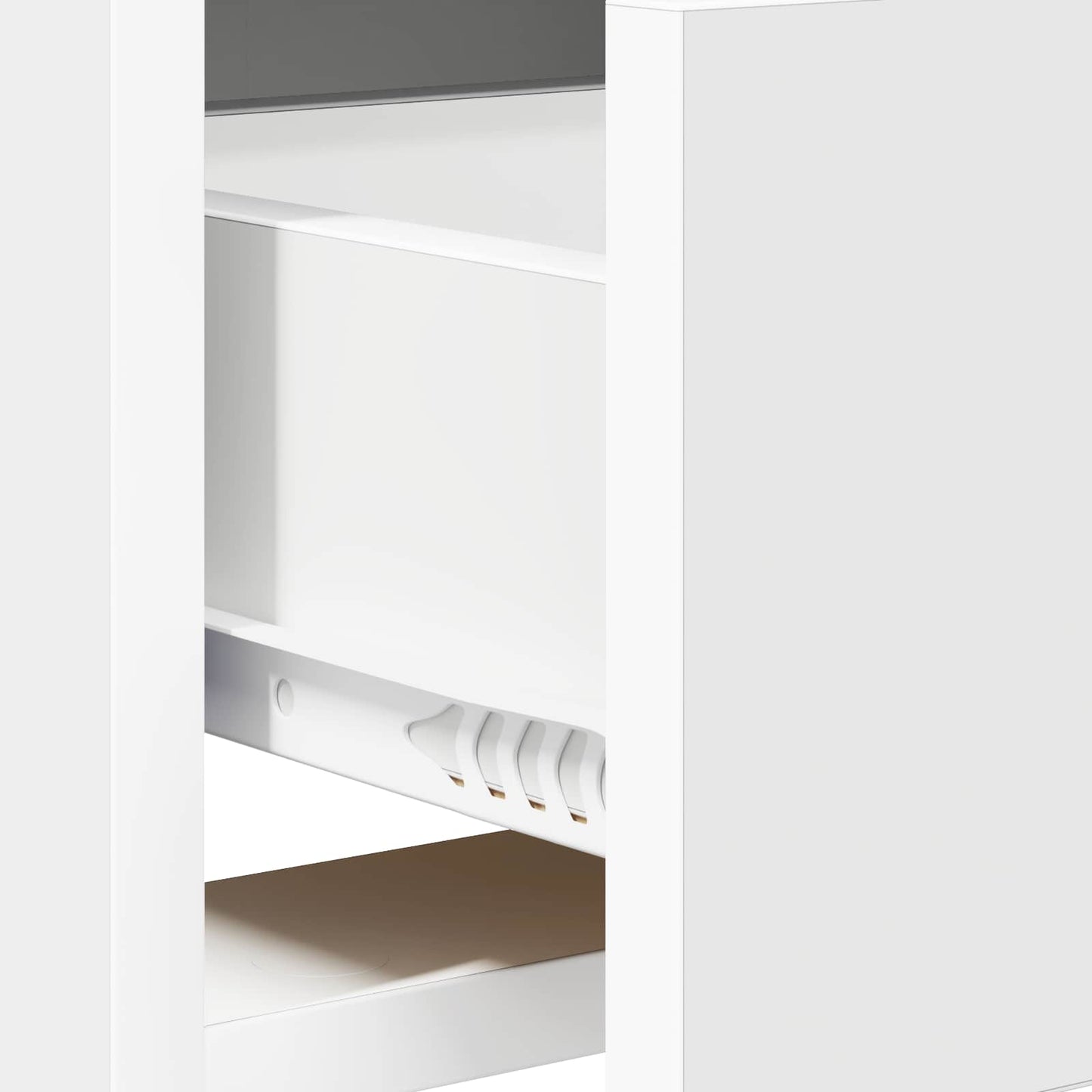 TV-skab 71,5 x 33 x 47 cm Hvid Konstrueret træ