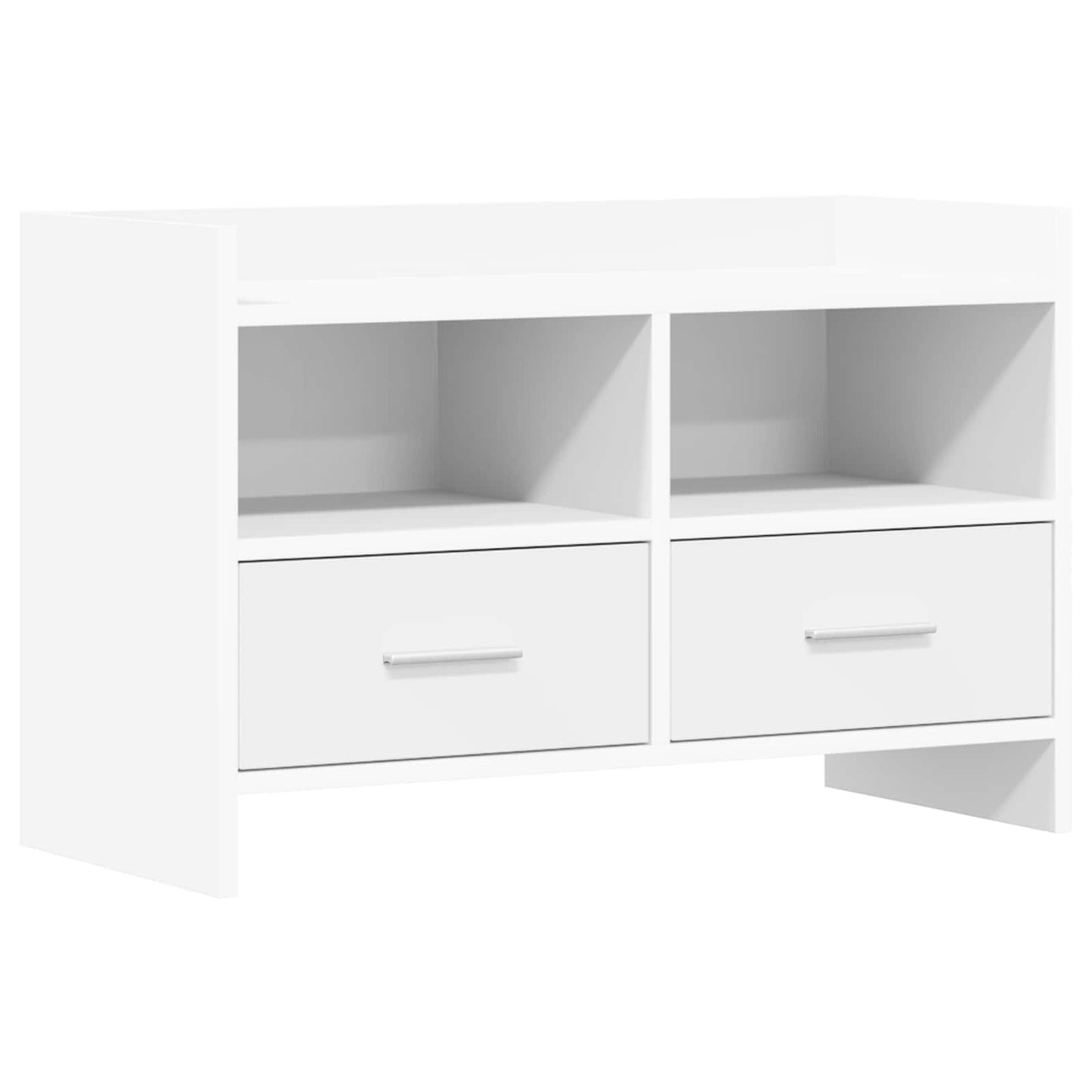 TV-skab 71,5 x 33 x 47 cm Hvid Konstrueret træ