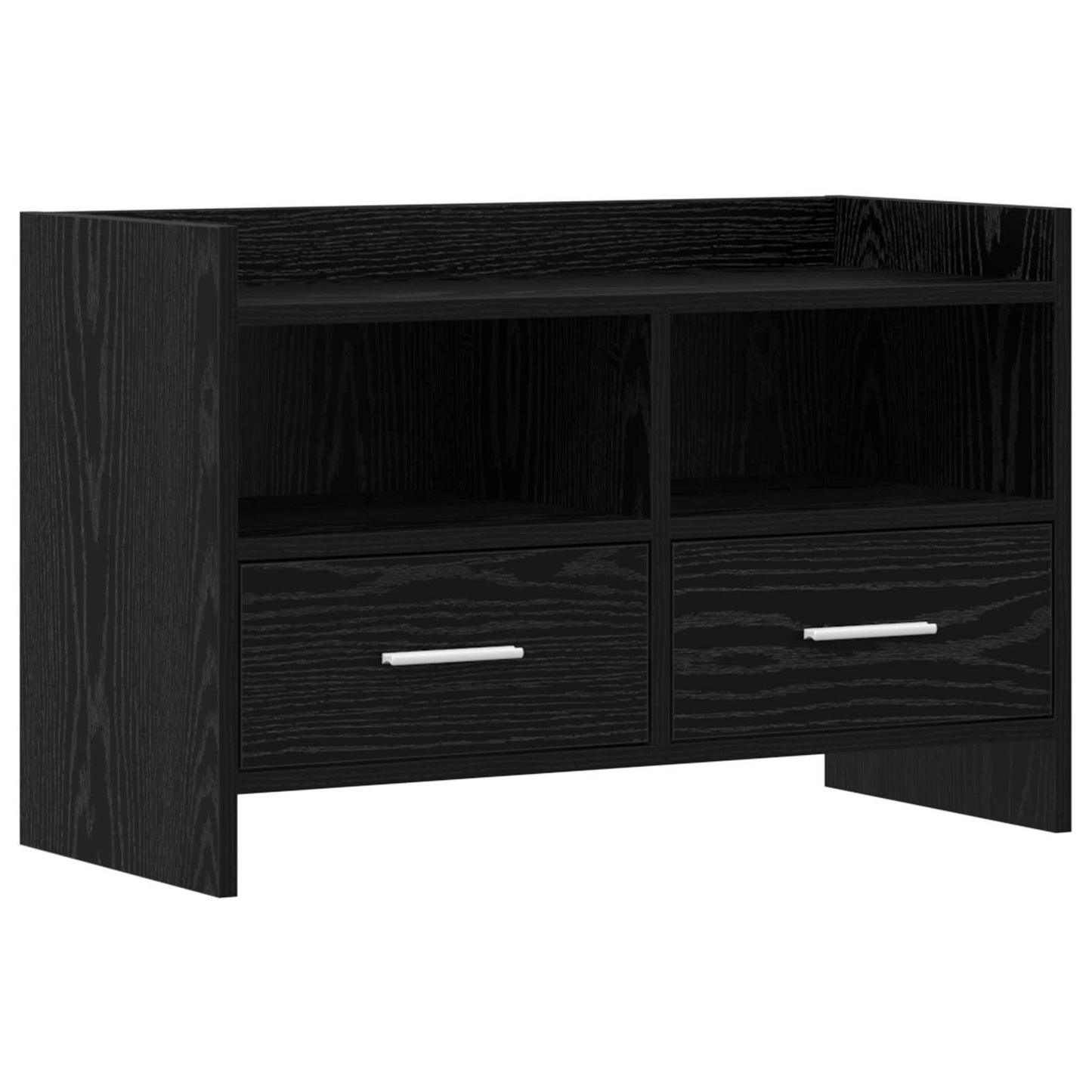 TV-skab 71,5 x 33 x 47 cm Sort eg Konstrueret træ