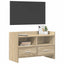 TV-skab 71,5 x 33 x 47 cm Sonoma-eg Konstrueret træ