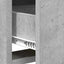 TV-skab 71,5 x 33 x 47 cm Betongrå Konstrueret træ