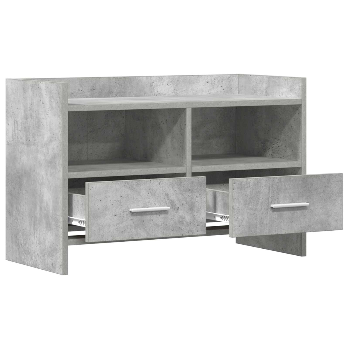 TV-skab 71,5 x 33 x 47 cm Betongrå Konstrueret træ