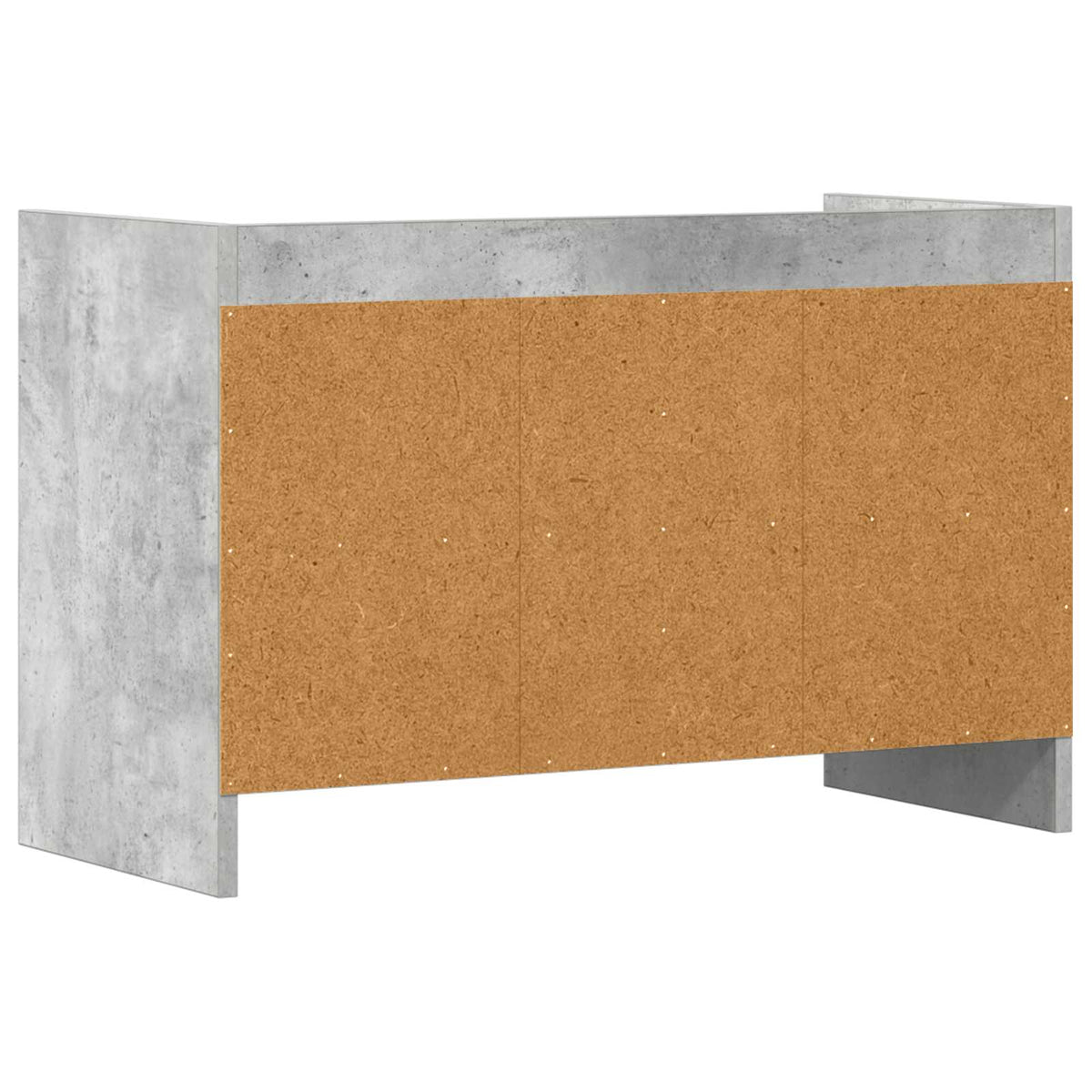 TV-skab 71,5 x 33 x 47 cm Betongrå Konstrueret træ