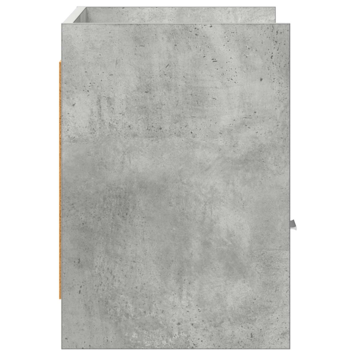 TV-skab 71,5 x 33 x 47 cm Betongrå Konstrueret træ