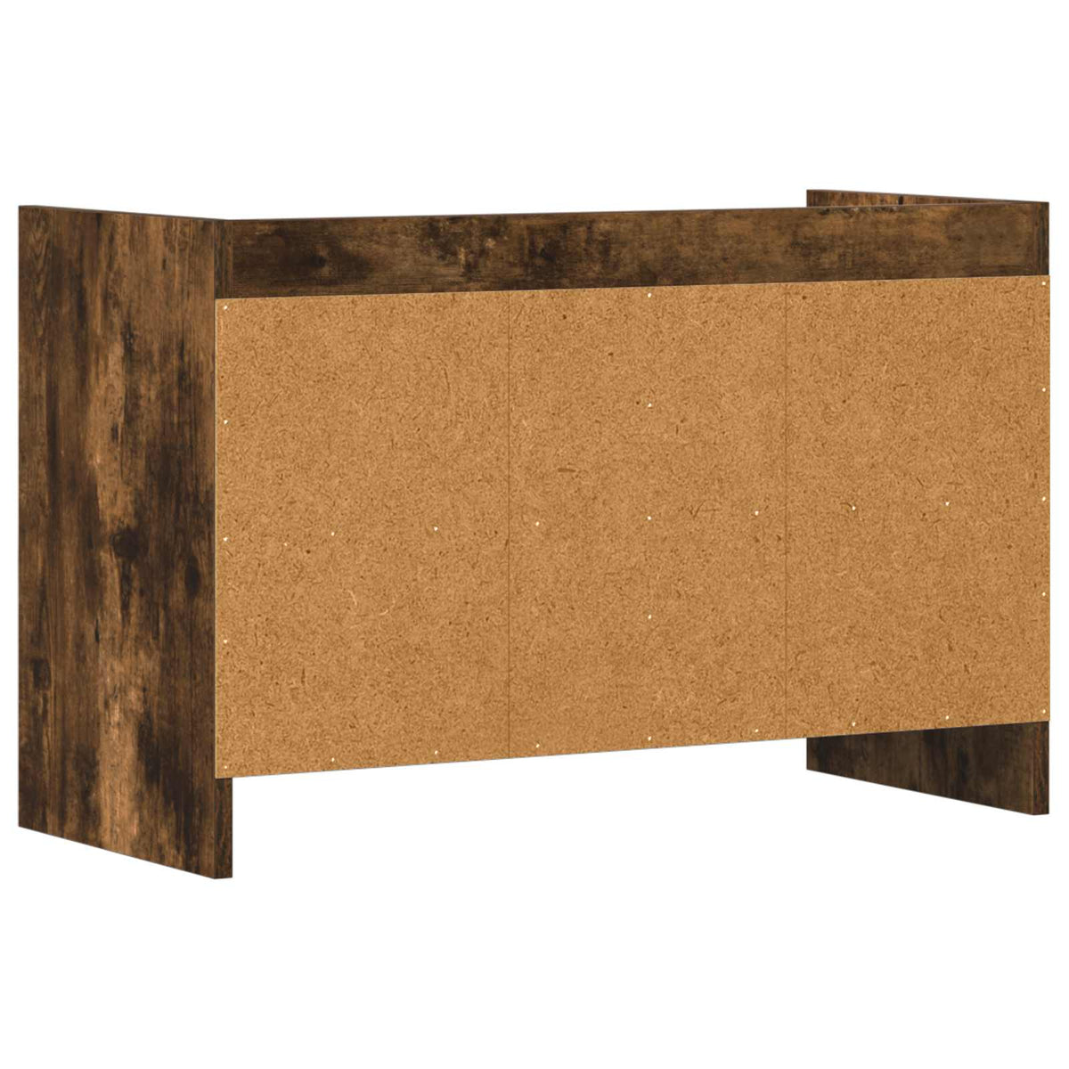 TV-skab 71,5 x 33 x 47 cm Røget eg Konstrueret træ
