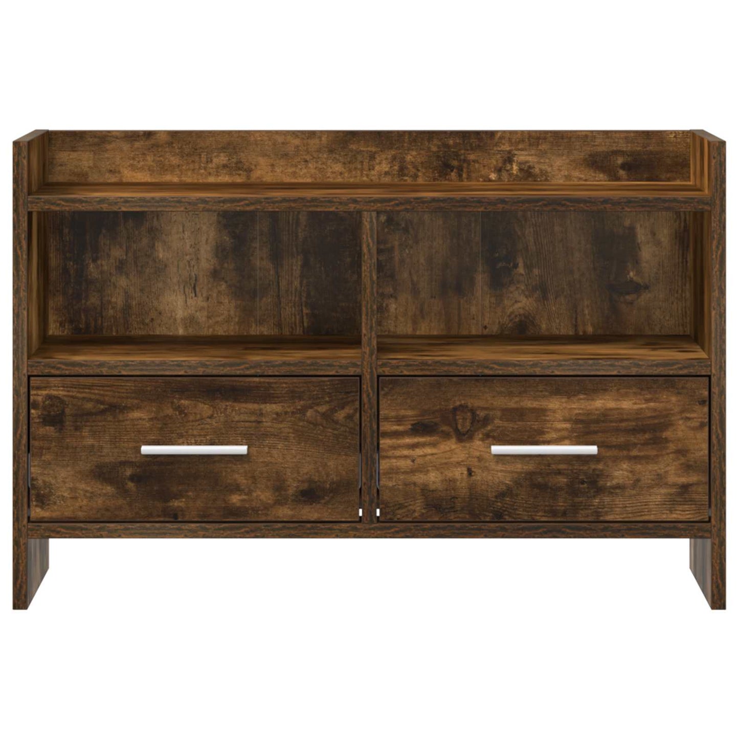 TV-skab 71,5 x 33 x 47 cm Røget eg Konstrueret træ