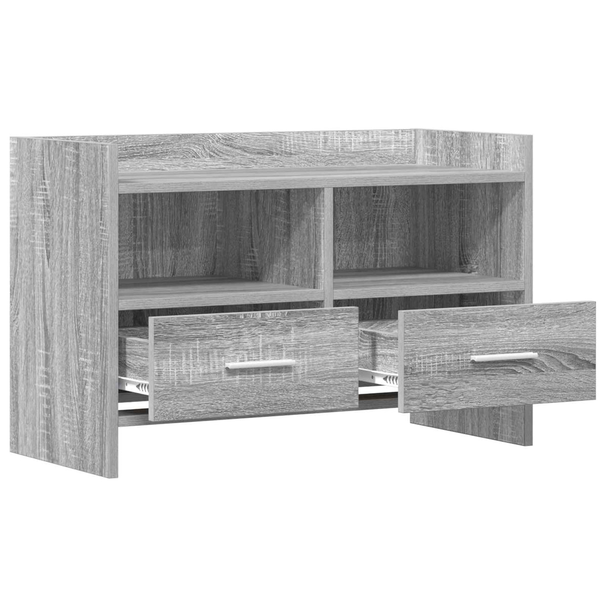 TV-skab 71,5 x 33 x 47 cm Grå Sonoma Konstrueret træ