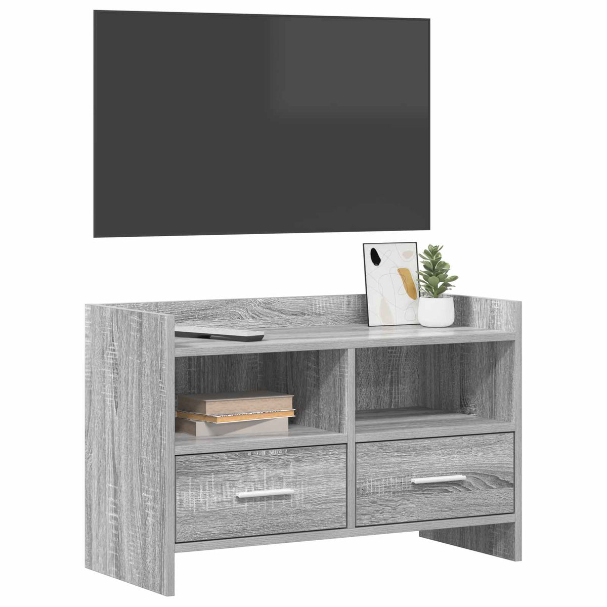 TV-skab 71,5 x 33 x 47 cm Grå Sonoma Konstrueret træ