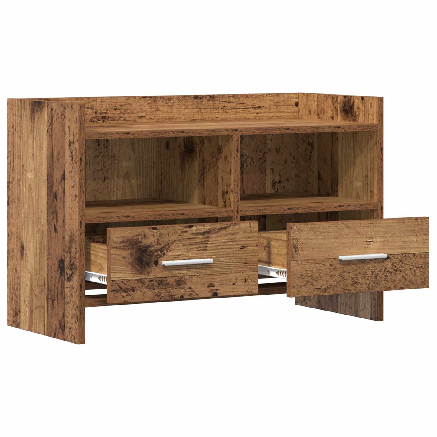 TV-skab 71,5 x 33 x 47 cm Gammelt træ Konstrueret træ