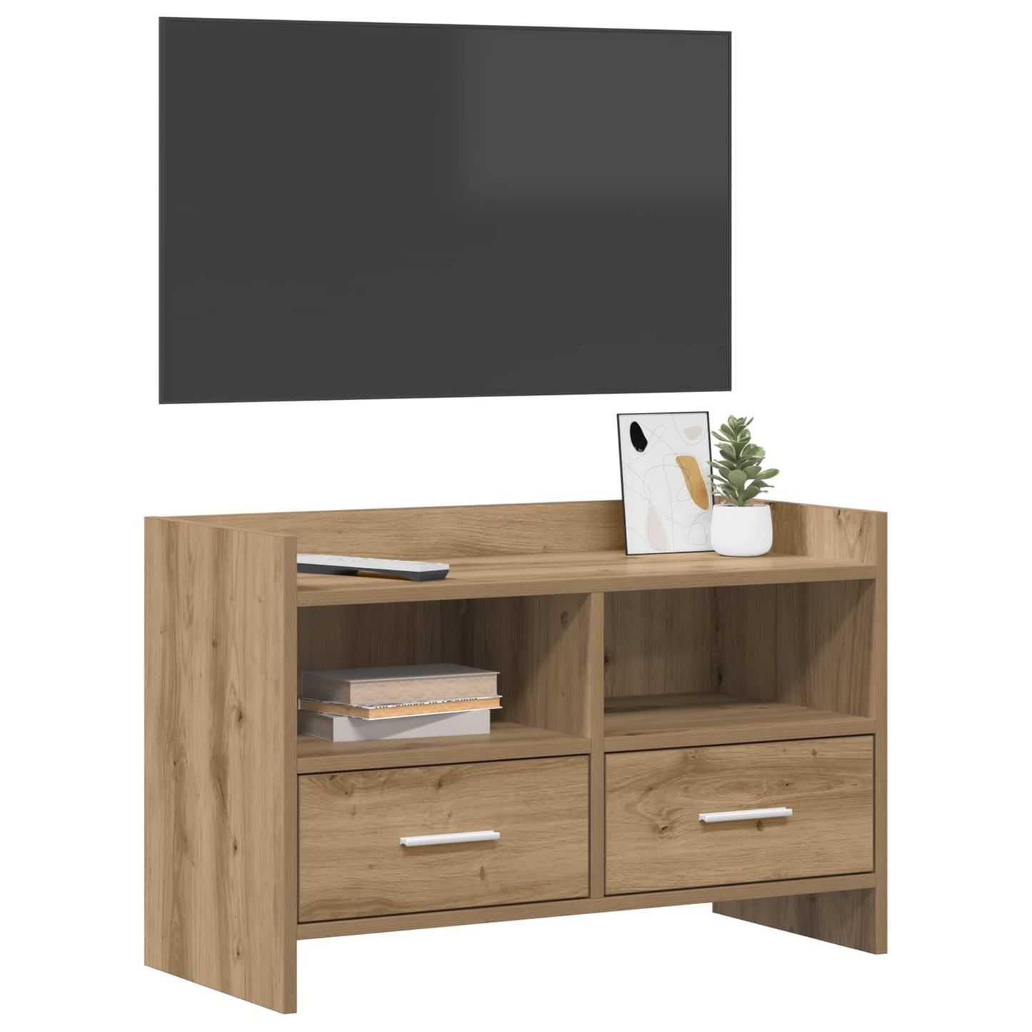 TV-skab 71,5 x 33 x 47 cm Artisan-eg Konstrueret træ