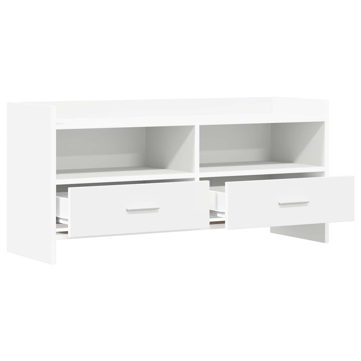 TV-skab 100 x 33 x 47 cm Hvid Konstrueret træ
