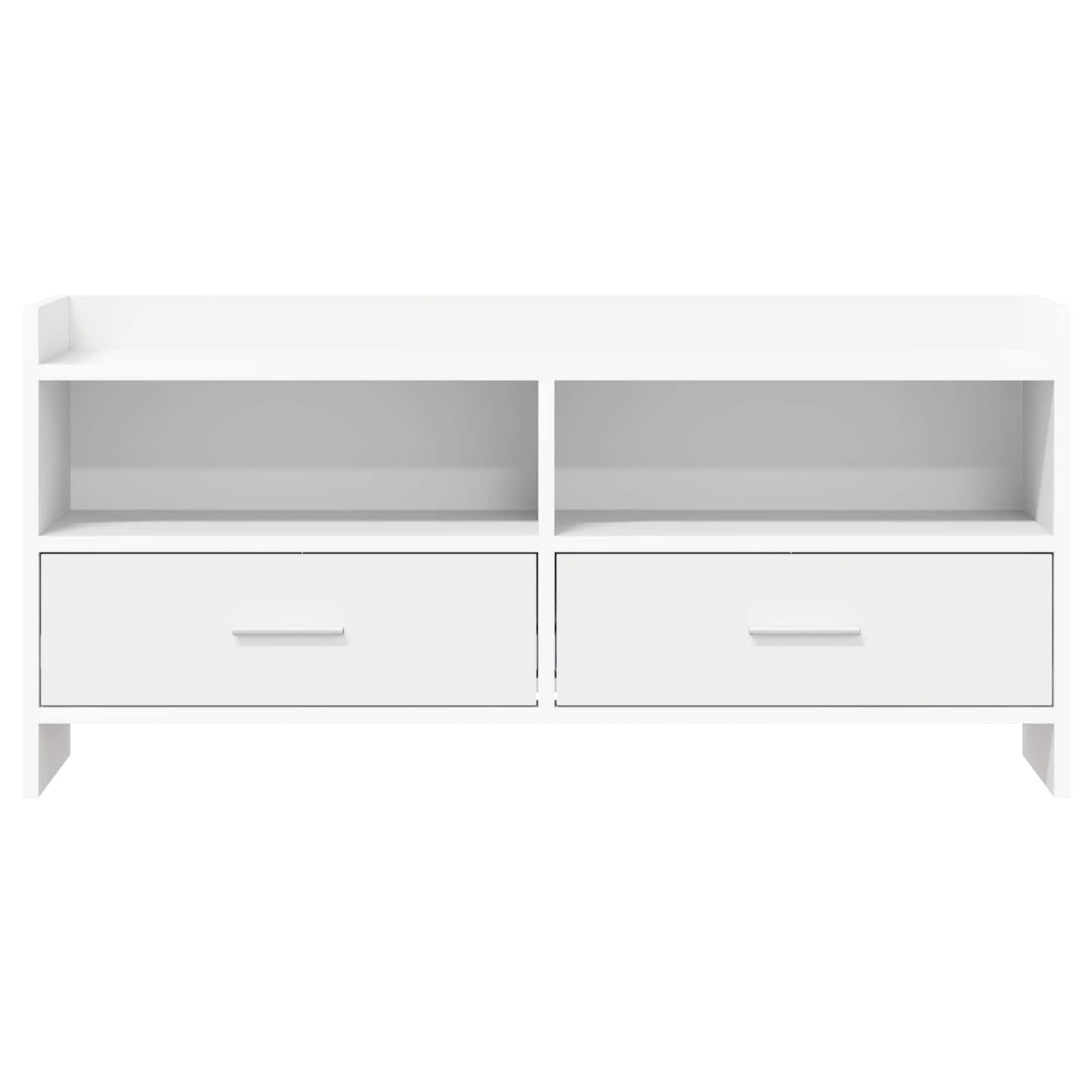 TV-skab 100 x 33 x 47 cm Hvid Konstrueret træ