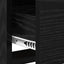 TV-skab 100 x 33 x 47 cm Sort eg Konstrueret træ