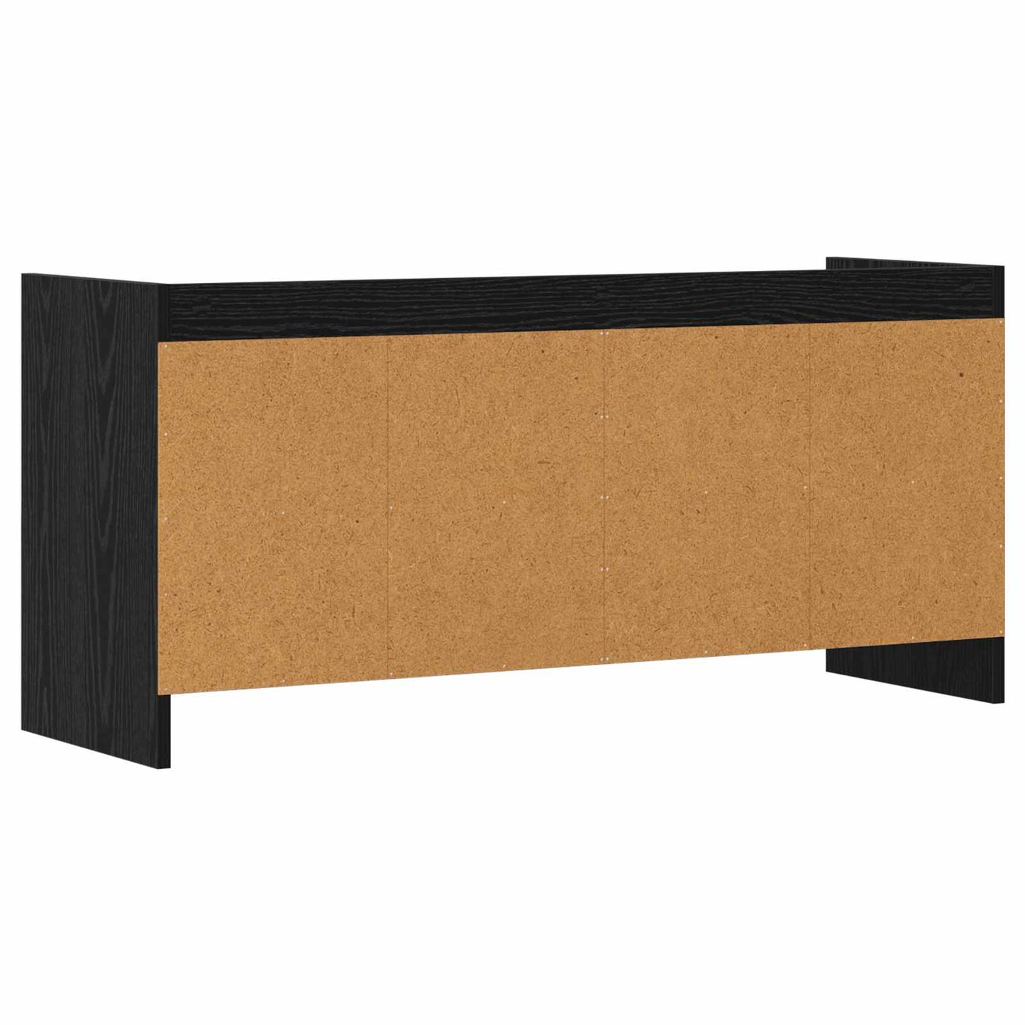 TV-skab 100 x 33 x 47 cm Sort eg Konstrueret træ